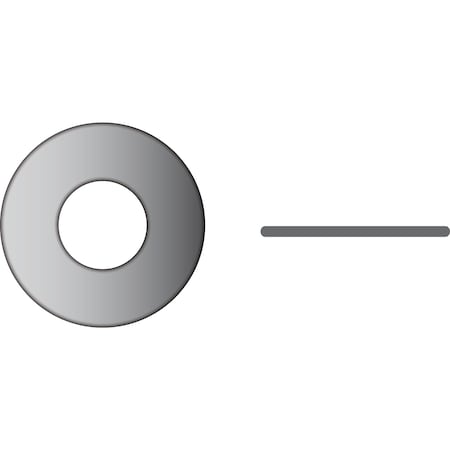 Seachoice Flat Washer, 3/4", .109" Thick, OD 1-7/8" 976